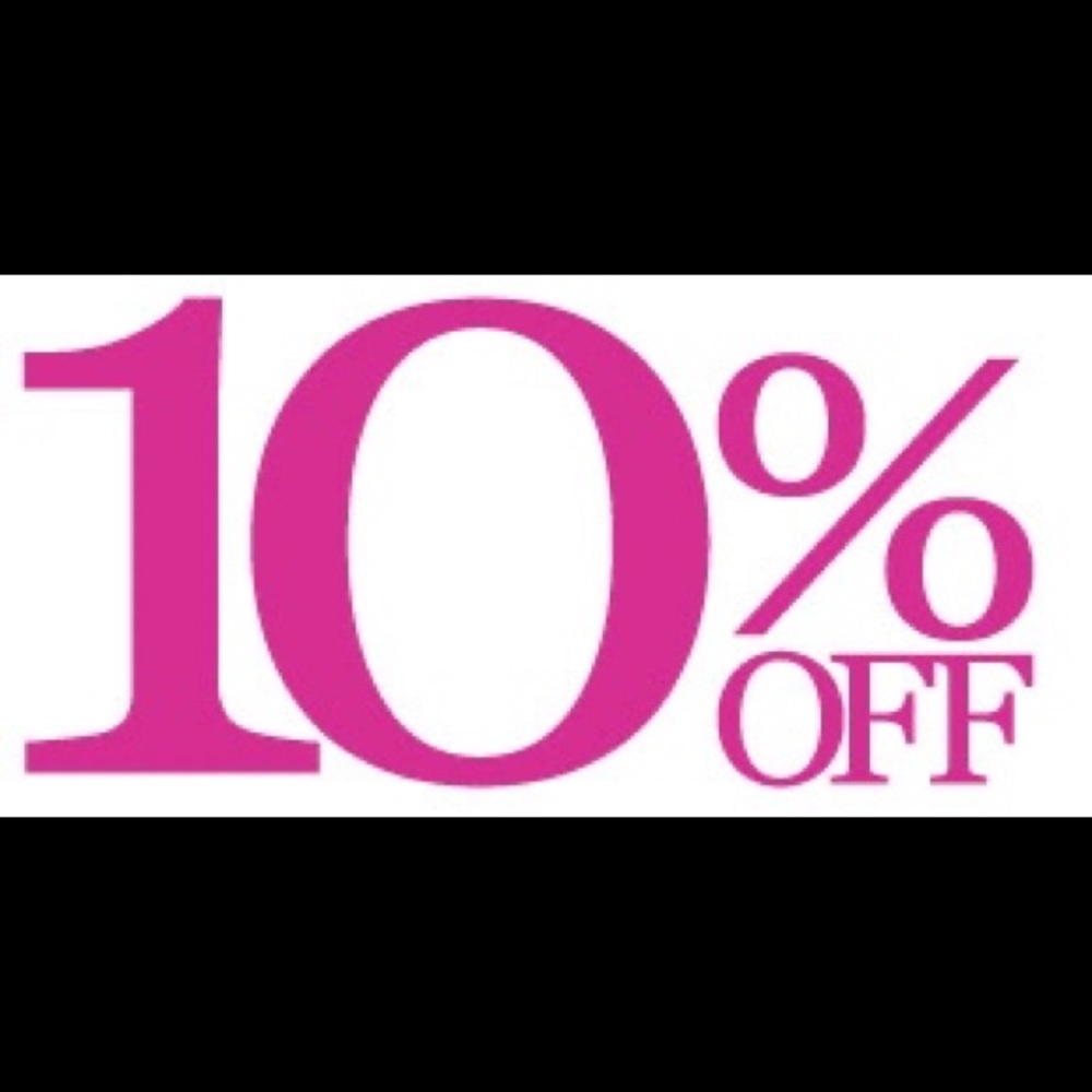 10% off 2 or more items!